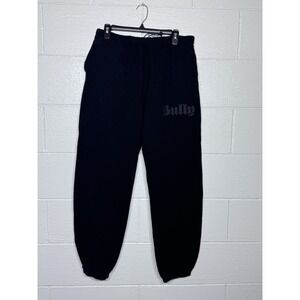 Yeezy Bully Gothic Graphic Fleece Sweatpants Black Size 2 M/L
